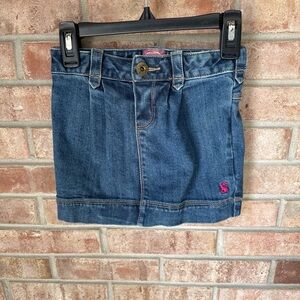 Joules Blue Denim Mini Skirt